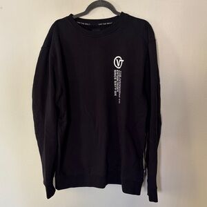 Vans Black 'Off The Wall' Sweatshirt